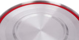Tatonka Food Bowl – Lebensmittelbehälter/-schüssel aus Edelstahl – mit Deckel, Befestigungsklammern und Volumenskalierung – 0,5 l/0,75 l/1 l Volumen. Lebensmittelaufbewahrungsboxen Naty Shop