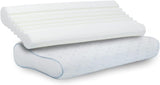 PARADIES Nackenkissen 40 x 80 cm – Revita ergonomisch – IGR-zertifiziert, ergonomisches Nackenstützkissen, Höhe: 10 cm, orthopädische Halskissen, Naty Shop Paratex ergonomisch
