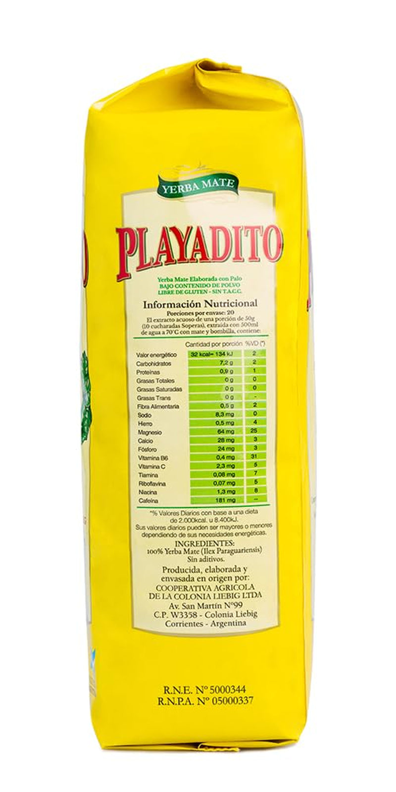 Yerba Mate Tee 1 kg – 3er Pack – antioxidativ, energetisierend, enthält Mineralien und Vitamin B – aus Argentinien
