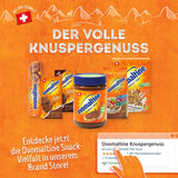 Ovomaltine OVO BREAK Waffel- und Schokoriegel – ein knuspriger Snack mit dem unverwechselbaren Geschmack unserer beliebten Creme Crocante, natürlich ohne Palmöl (4 x 39g)