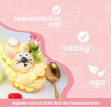 DECOCINO Bio-Streuselperlen – 60 Gramm – Bio-Dextrose-Streusel Sprinkles Naty Shop