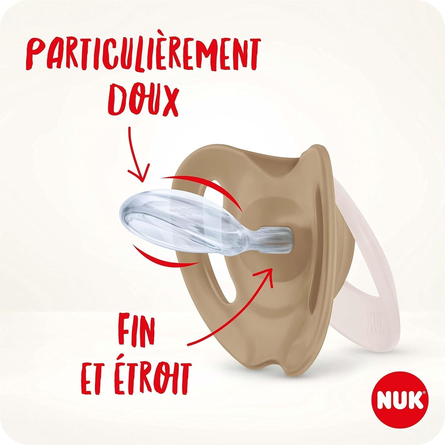 NUK Star Night & Day Baby-Schnuller 0–6 Monate, leuchtet im Dunkeln, BPA-freies Silikon, rosa Katze, 2er-Pack