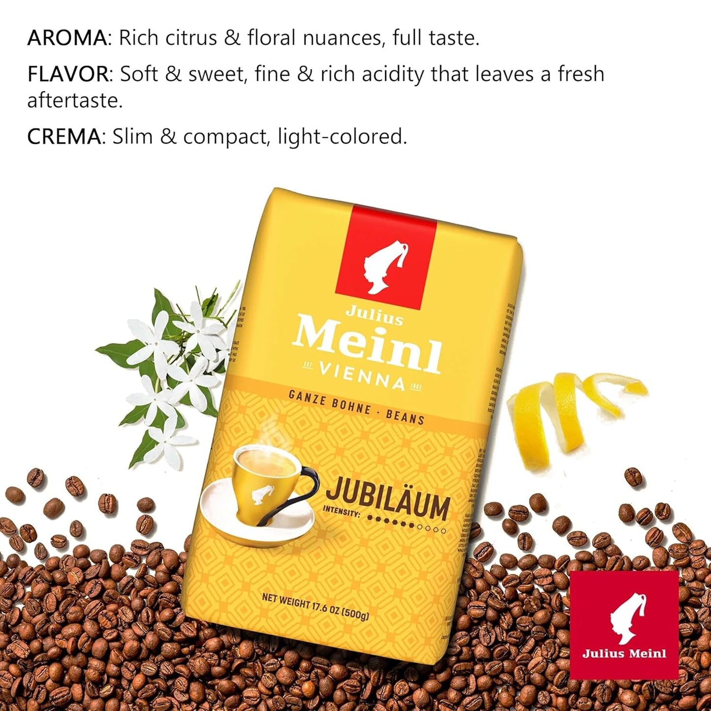 Meinl - Jubiläumsmischung - Vollbohnenkaffee - 500 g