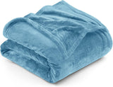 Utopia Bedding Kuschelige Fleecedecke [228X228 Cm, Grau] Weiche, leichte, warme Flauschige Decke Kuschelige und atmungsaktive Decken für Bett Sofa Couch