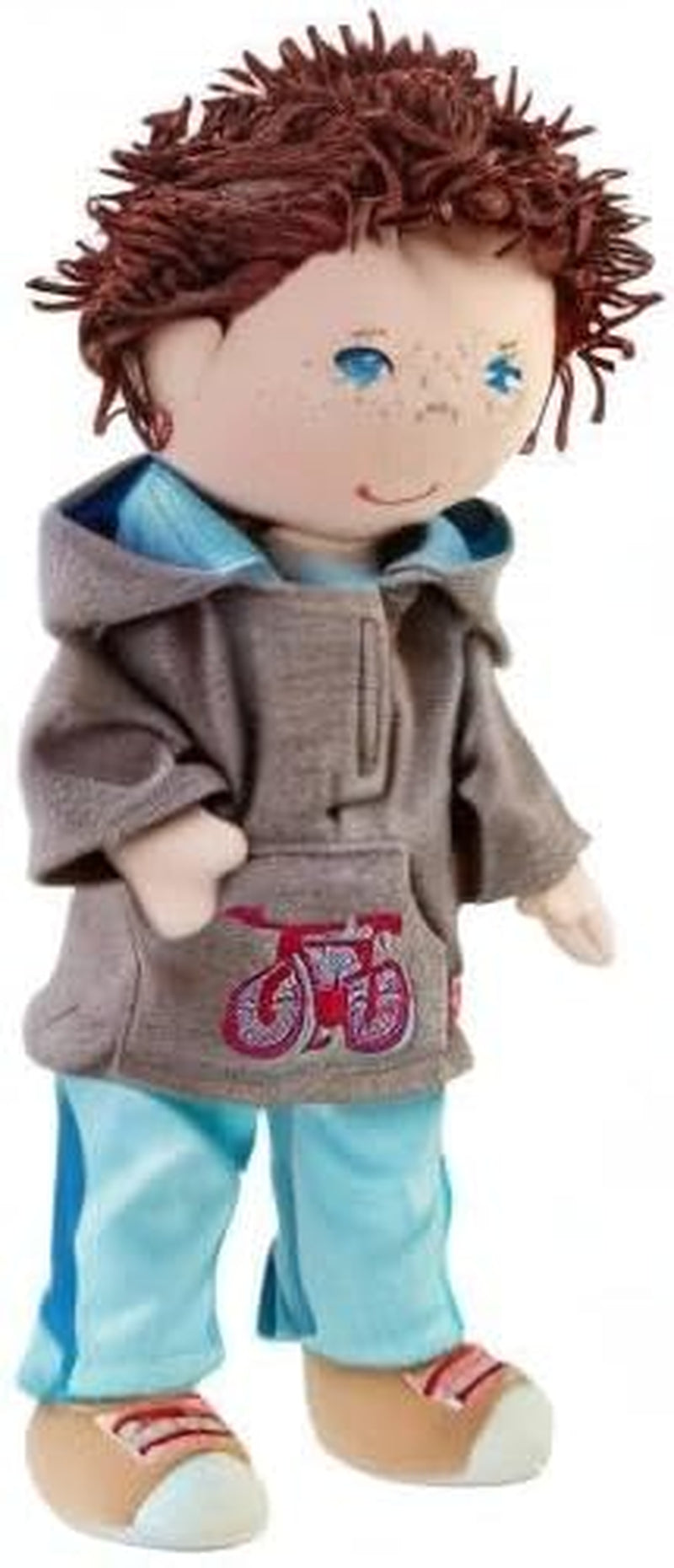 HABA 306528 – Lian Doll – Plüschpuppe für Kinder ab 18 Monaten zum Spielen und Kuscheln aus weichen Materialien – Größe: 30 cm Naty Shop Dolls