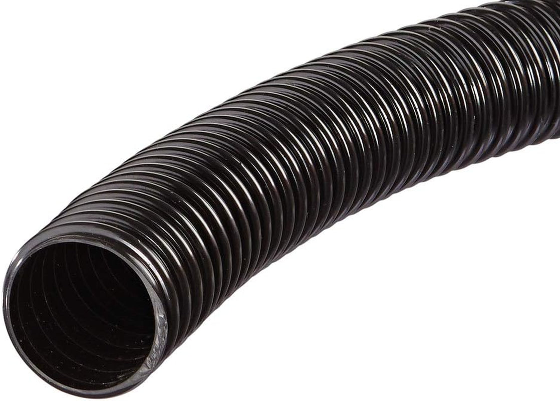Schwarzer Spiralschlauch Oase 1 1/2", 5 m - Schlauchstück aus PVC-Material, geeignet für 1 bar (Arbeitsdruck)