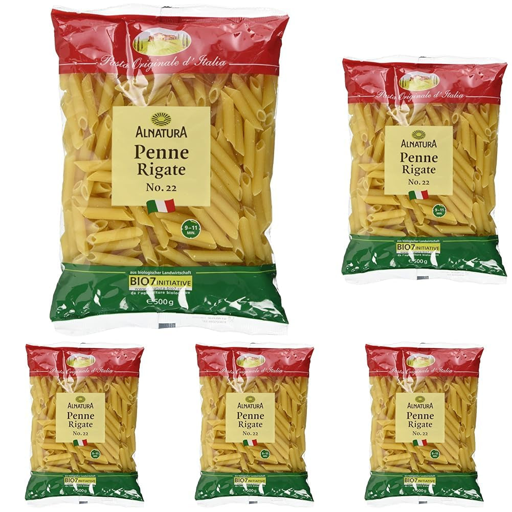 Bio-Nudeln Penne Rigate, 500g