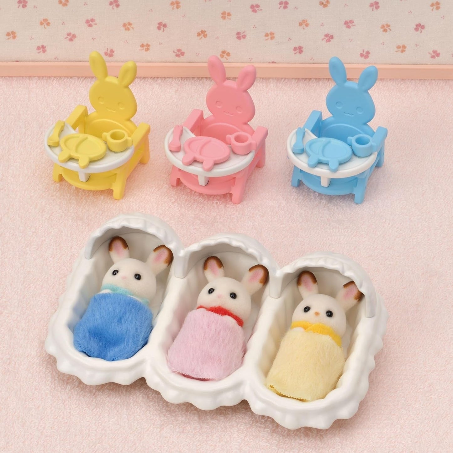 Sylvanian Families L5532 Triplets Starter Kit – Puppenhaus-Spielset Naty Shop Dolls