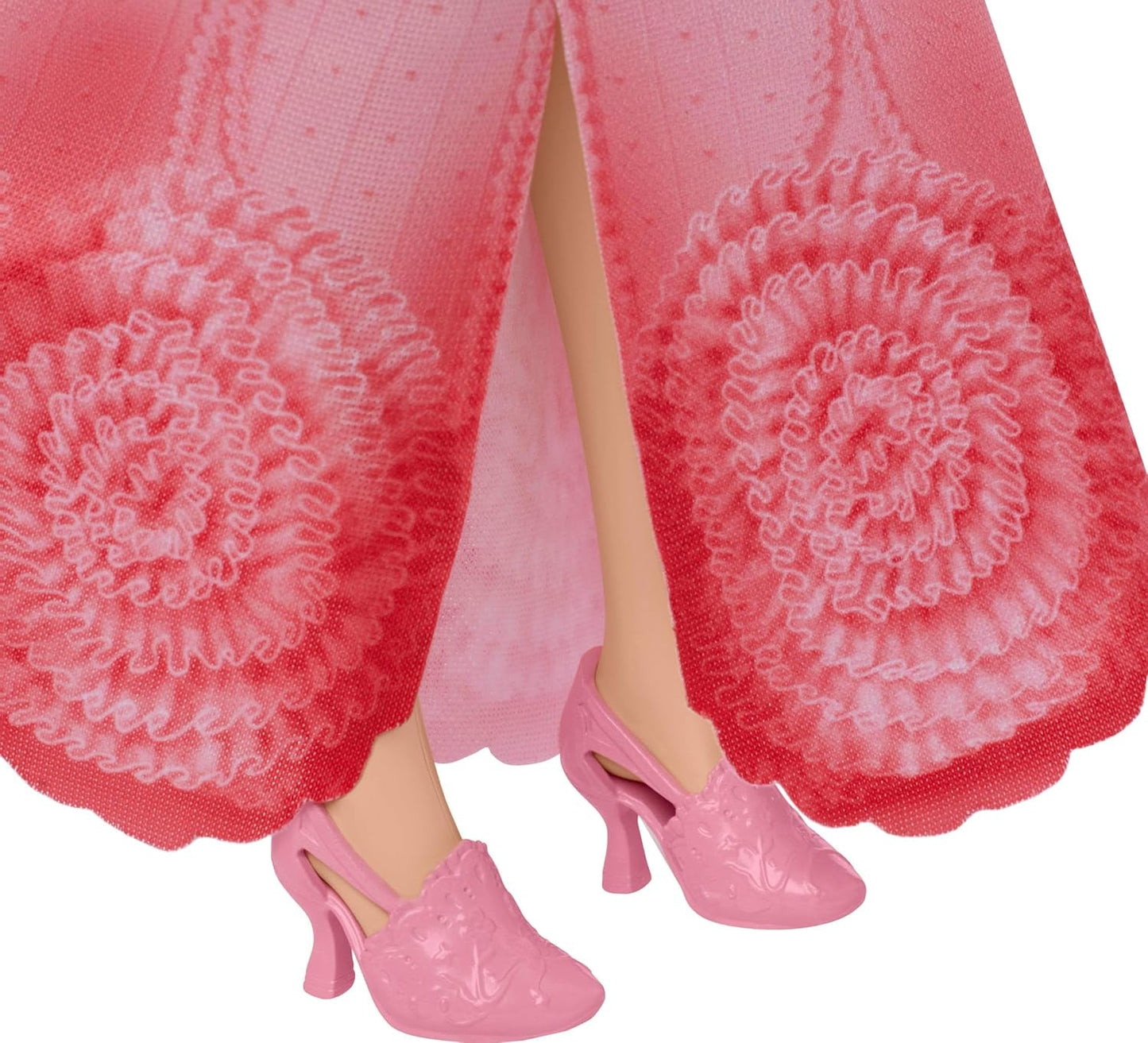 Mattel Glinda aus „Wicked and Accessories“, bewegliche, vom Film inspirierte Puppe mit abnehmbarem Outfit, singt „Loved by Us“ JLG49 Pink