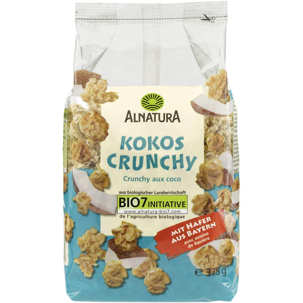 Bio-Knuspermüsli mit Kokos, 375 g