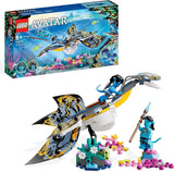 LEGO Avatar Die Entdeckung von Ilu Wasserweg-Bauspielzeug mit Unterwasserfigur Pandora-Sammlungsset für Kinder und Filmfans ab 8 Jahren 75575 Bausets Besuche den LEGO-Store Standardtitel