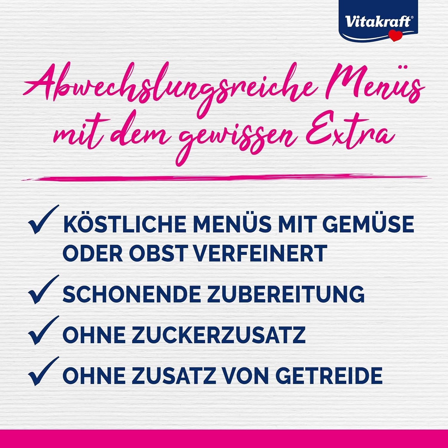 Vitakraft Poésie Création, Tender Selection, Nassfutter für Katzen, Nassfutter für Katzen in Soße, mit Huhn, mit Truthahn, mit Rindfleisch, ohne Zuckerzusatz und Getreide (1 Packung à 6 x 85g)