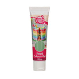 Funcakes Gel Olive Lebensmittelfarbe: Hochkonzentrierte Lebensmittelfarbe für Teig, Creme, Fondant und Marzipan. Einfache Dosierung. Ein einziger Tropfen, um lebendige Farben zu erzeugen. Halal. 30 g.