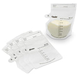BF100 Aufbewahrungsbeutel für Muttermilch – Beutel für Muttermilch – Fassungsvermögen 220 ml – 100 Stück – Transparentes Lebensmittel- und Stillzubehör Bebe Naty Shop