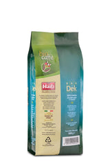 Caffè Haiti Roma entkoffeinierte Bio-Kaffeebohnen, 100 % Arabica, Fairtrade-zertifiziert, Bio-Qualität, Packung mit 2 x 500 g