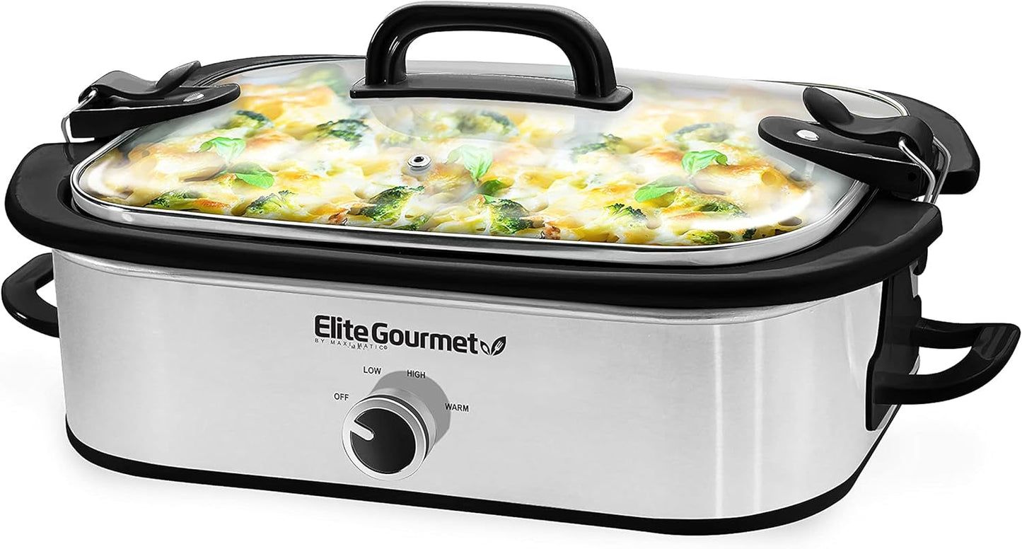 MST-5240SS Slow Cooker, 3,3 Liter, Edelstahl Slow Cooker Naty Shop Standardtitel