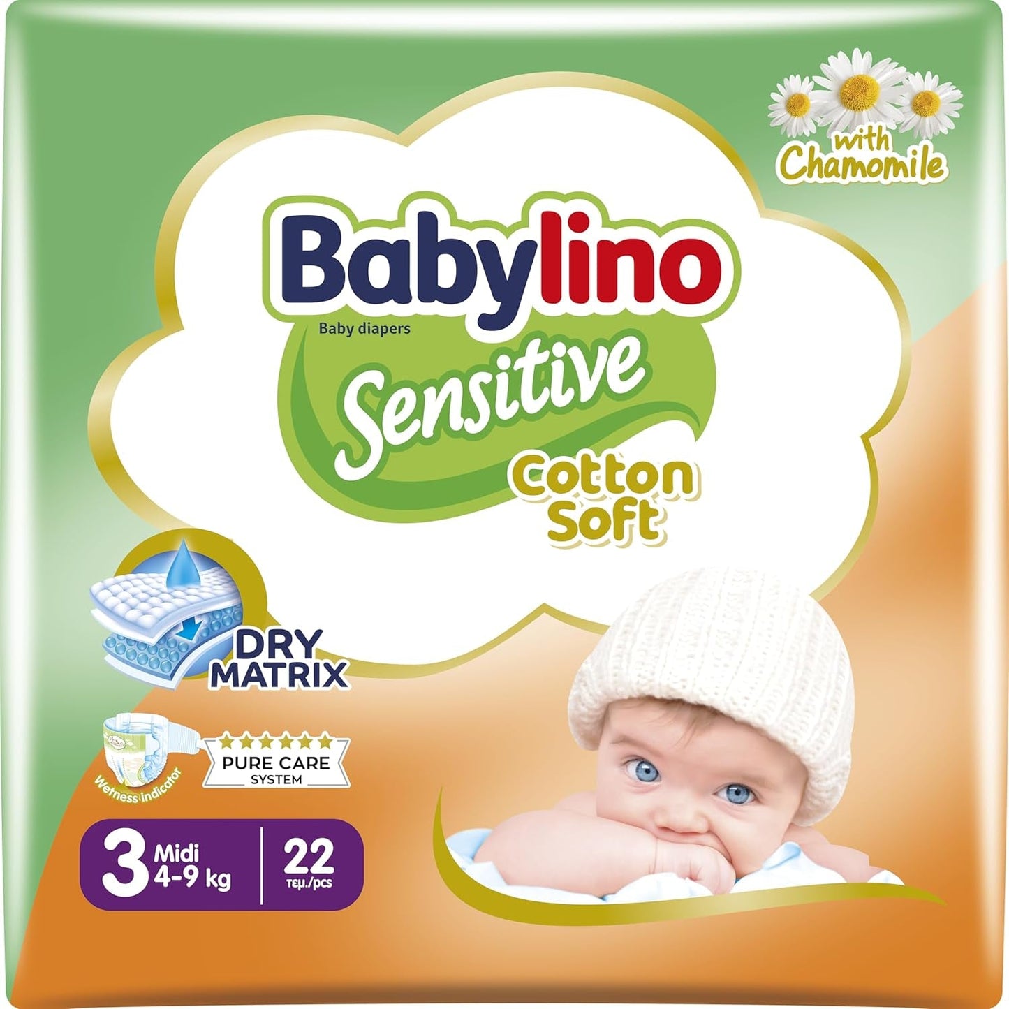 Sensitive Babywindeln, Größe 1, Neugeborene (2-5 kg), 26 Stück