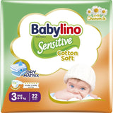 Babywindeln Sensitive Größe 4, Maxi (8-13 kg), 20 Stück