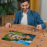 Ravensburger Puzzle 12000201 – Comer See, Italien – 500-teiliges Puzzle für Erwachsene und Kinder ab 10 Jahren, Landschaftspuzzle mit italienischen Motiven Puzzle Naty Shop