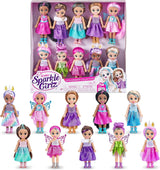 -Puppen-4,7"-Fantasy Little Friend Collection 10er-Set