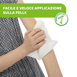 Chicco NaturalZ schützende Feuchttücher, 20 Stück. Natürlicher Sommerschutz mit Zitronengras und Eukalyptus, Tages- und Nachtschutz.