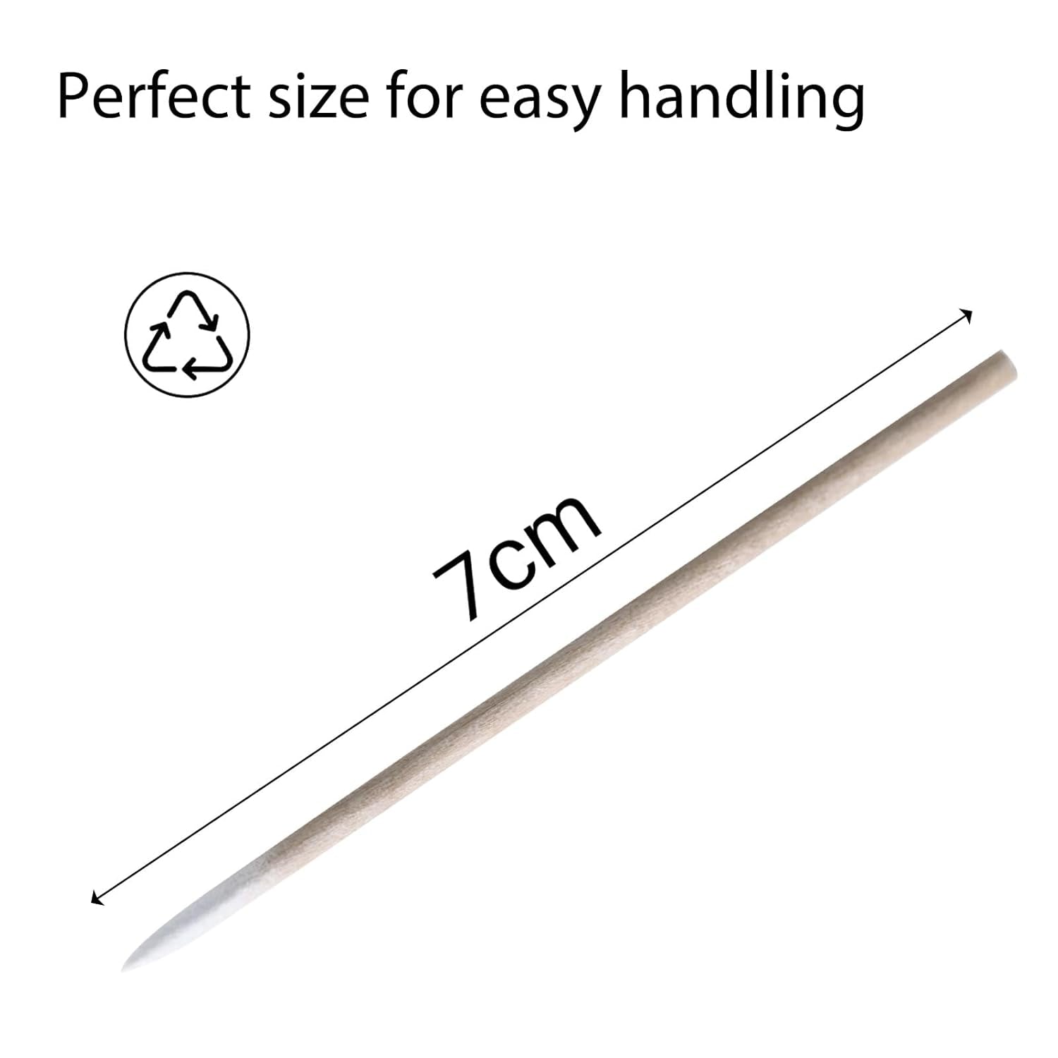 600 Stück Wattestäbchen Holz Spitz,Reinigungsstäbchen,Microbrush Stäbchen Wattestäbchen Für Tattoo,Augenbrauen,Beauty,Lippenstift,Wimpern,Make-Up,Nagel Zubehör,Augenbrauen Tattoo