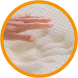 Marcapiuma Memory Foam Kissen, grün, natur, mit Kräutern, 2 Stück Naty Shop Standardkissen