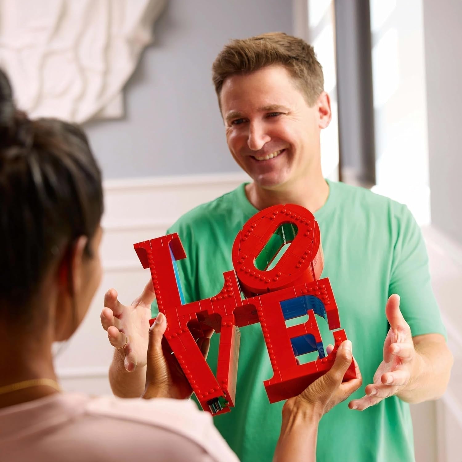 LEGO Art Love Bauset für Erwachsene Heimdekoration Valentinstag- und Muttertagsgeschenk für Frauen und Männer Kreative Aktivität für Kunst- und Designliebhaber 31214 Bausets Besuchen Sie den LEGO-Store