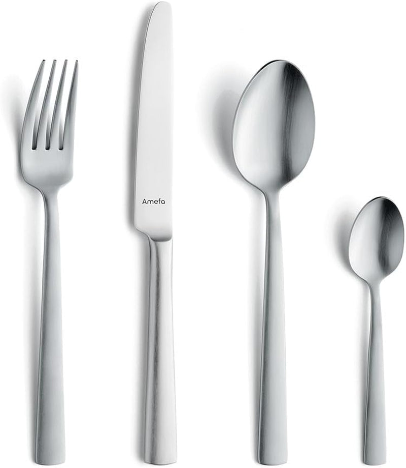 Amefa Ventura Besteckset 6 Personen, 24 Teile, Edelstahl 18/0, Kitchen Naty Shop