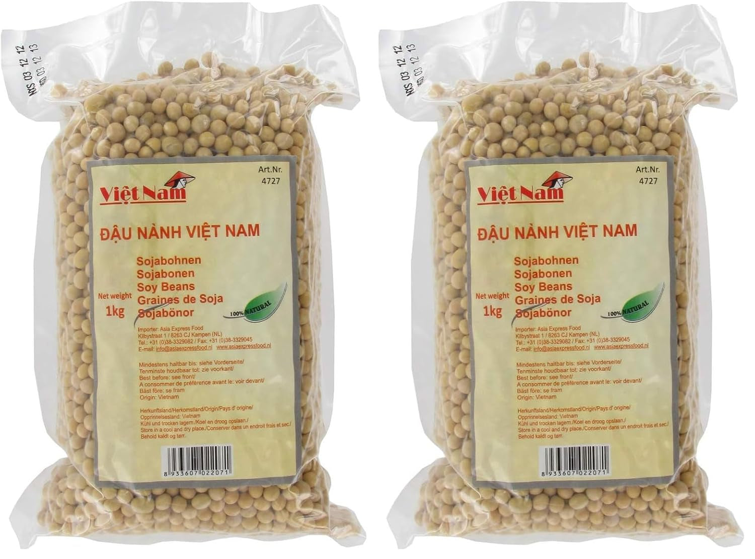 - Soja, (1 x 1 kg)
