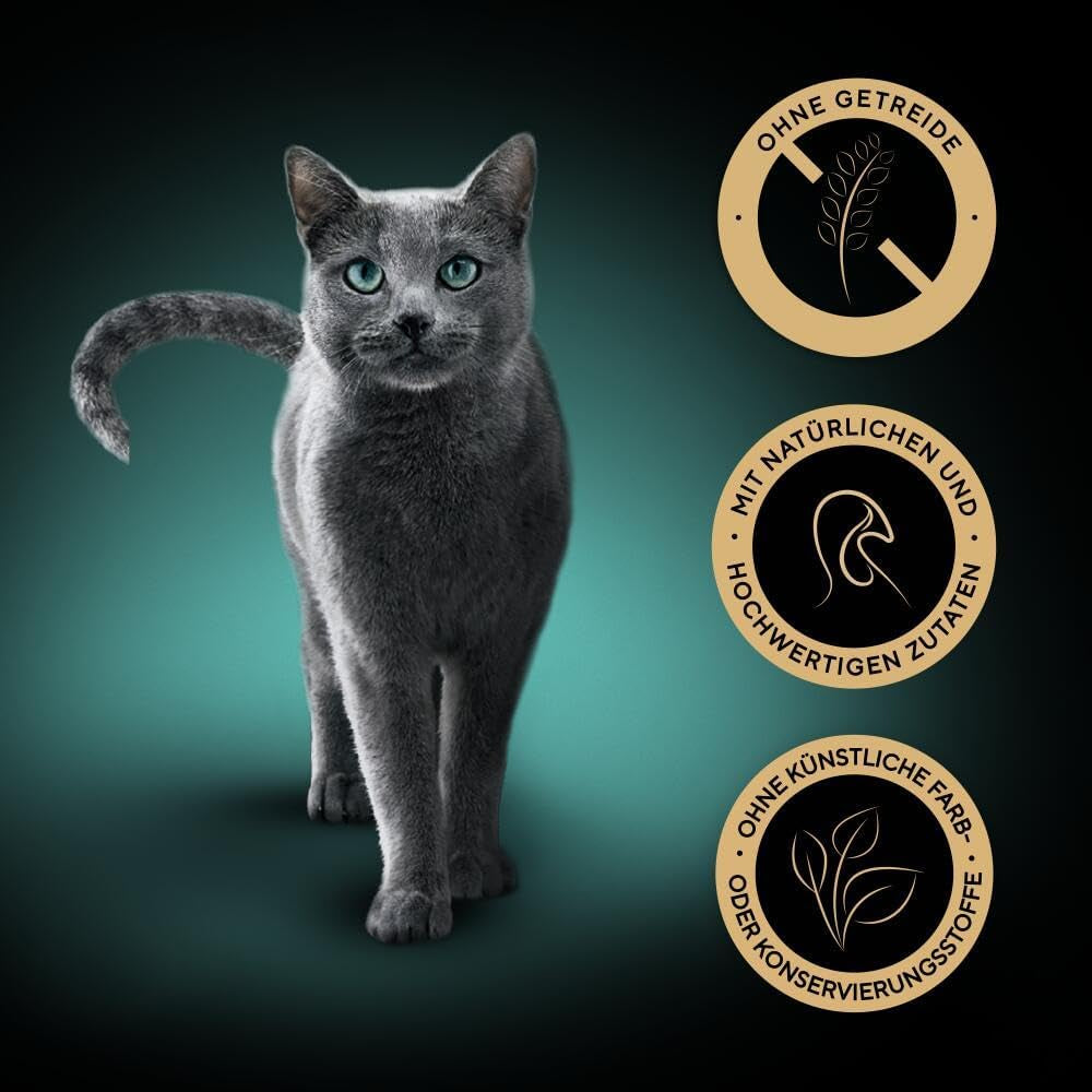 SHEBA Nassfutter für Katzen, Nature's Collection in Truthahnsauce, 2 x 11 x 85 g