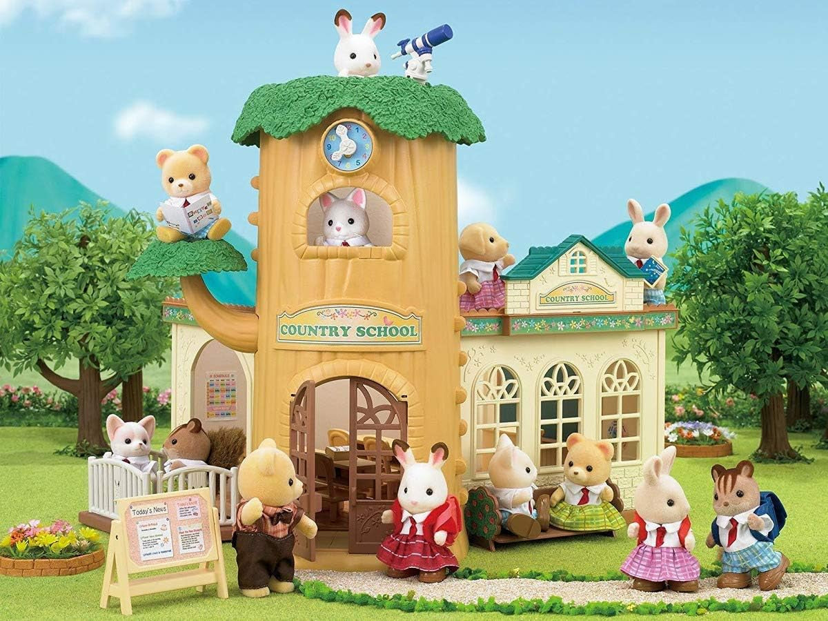 Sylvanian Families 5105 Oak Grove School – Puppenhaus-Spielset