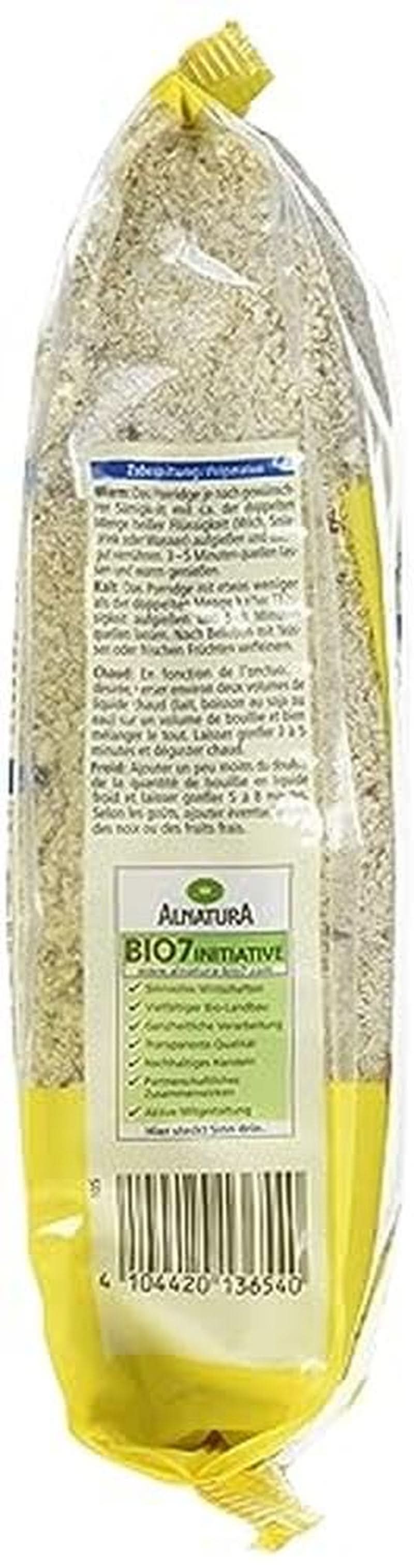 Bio-Hafer- und Dinkelbasis für PORRIDGE, 500 Gramm Naty Shop Cereals