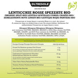 Geknackte rote Bio-Linsen, 5 kg, geschälte und geknackte Bio-Hülsenfrüchte, kein Einweichen erforderlich, Protein- und Ballaststoffquelle, Sparpaket