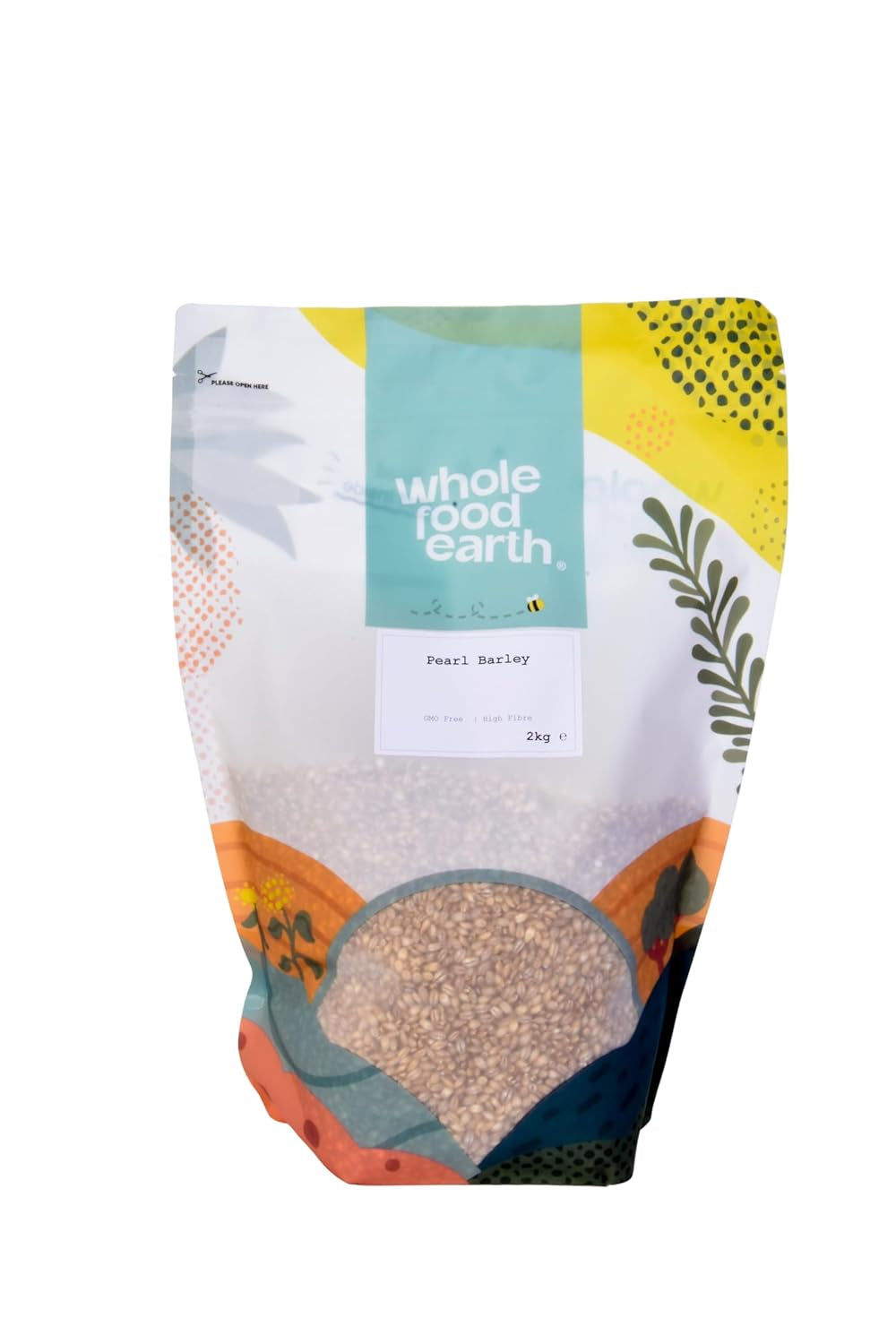 Wholefood Earth Graupen – gentechnikfrei – vegan – milchfrei – ohne Zuckerzusatz, 2 kg