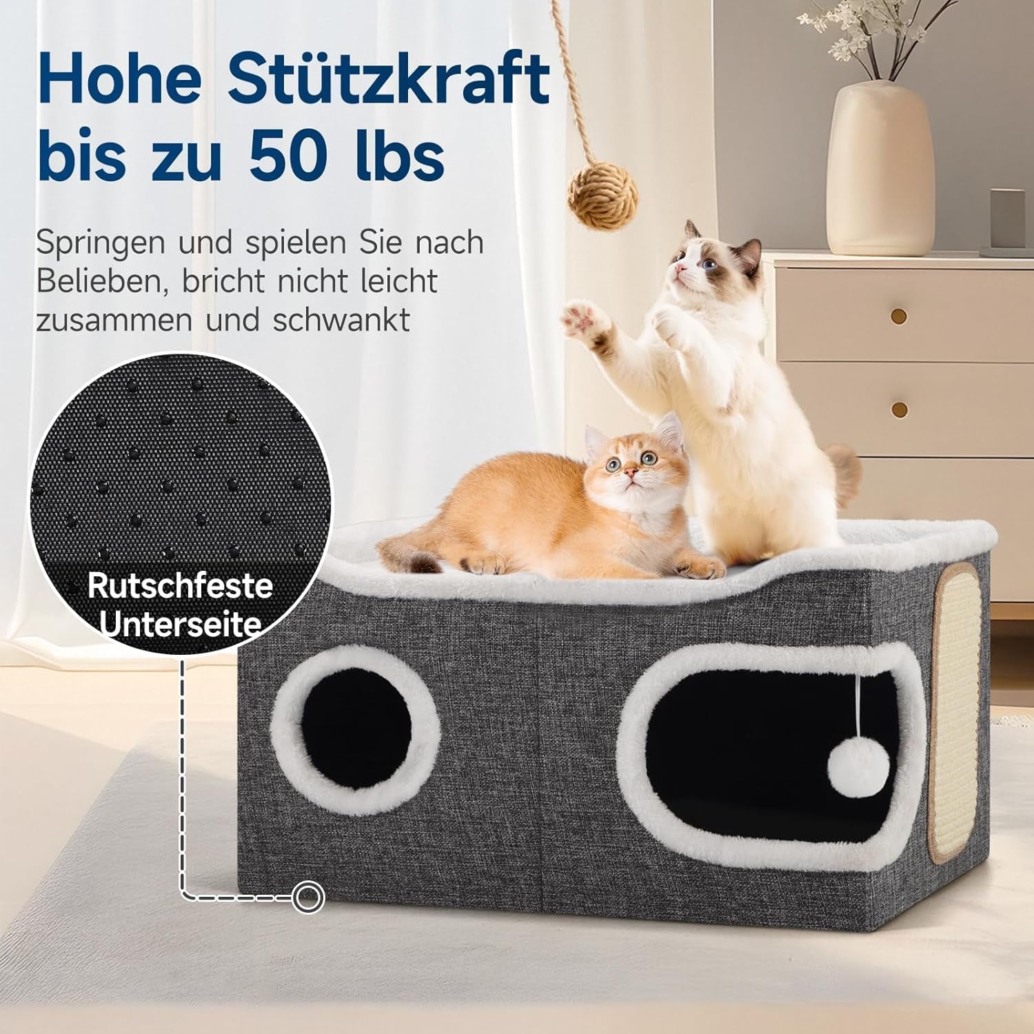 Decken und Möbel, Haustiere, Höhlen und Häuser, Katzen, Betten für Katzen, Katzenbetten, Matratzen