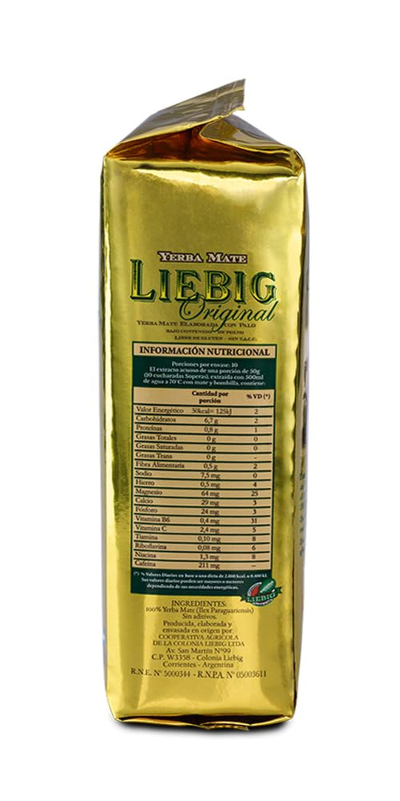 Liebig Original 500G – Mate-Tee aus Argentinien mit Stielstücken