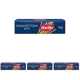 Barilla Pasta Klassische Spaghetti n.5 aus hochwertigen Hartweizen immer al dente, (1 x 500 g), geschmacksneutral