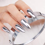 Chrom-Nagelpulver Aurora Ice Shimmer Chrom-Pigmentpulver 4 Stück Chrompulver Nägel Nail Art Nageldesign