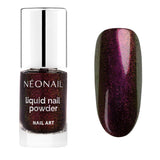 NÉONAIL Liquid Nail Powder Chameleon 04 – Flüssiger Nagelpuder – Chrome Nail Powder – Glitzer Nägel Puder – Nail Art – Nageldesign Zubehör – Glitter Powder – Chrom Nagelpuder – Grün, Gelb – 6,5 ml