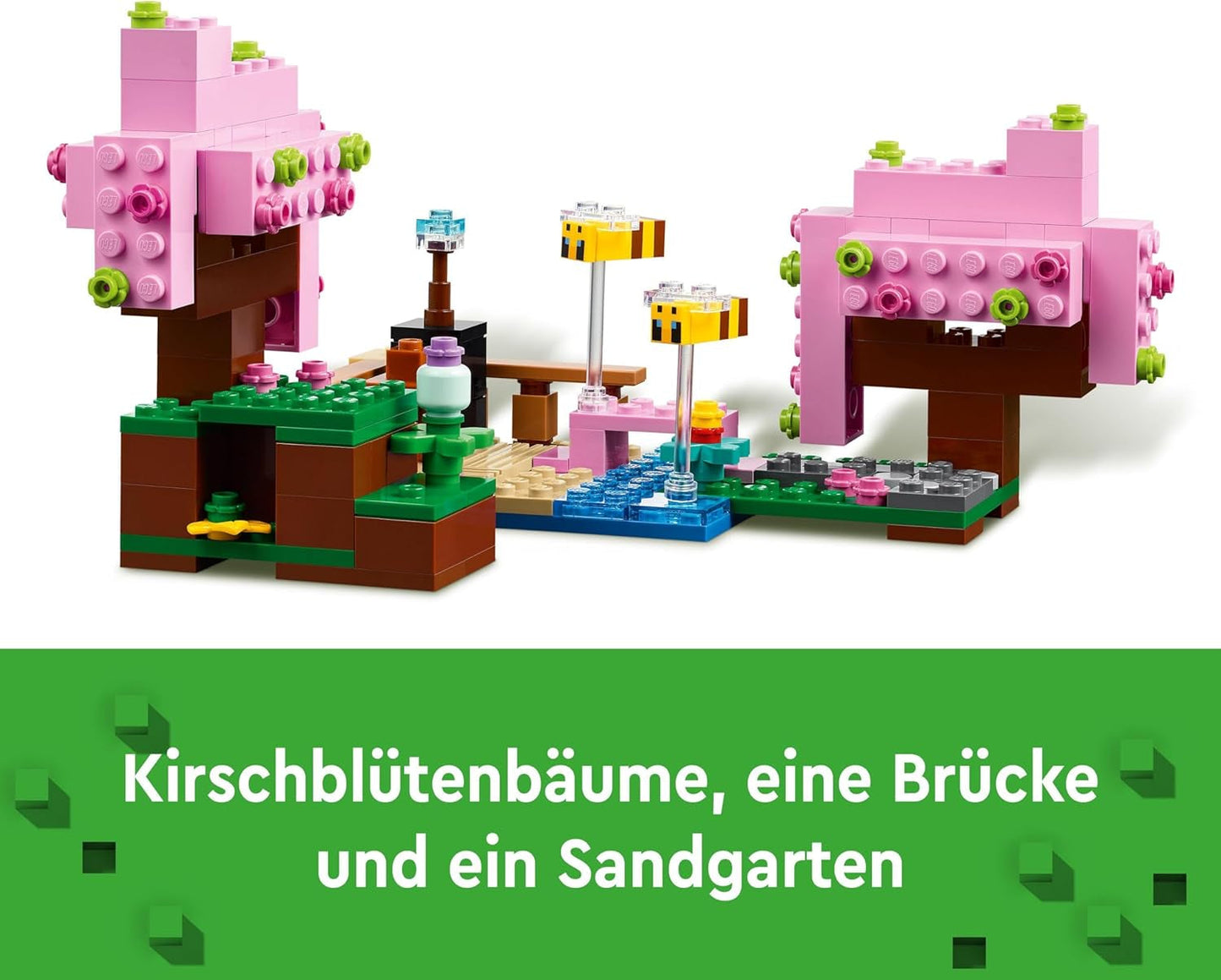 LEGO Minecraft Kirschblüten-Obstgarten-Spielzeuggarten zum Erkunden mit Sunny, Sniffer, Zombie und Bienen Gamer-Geschenk für Jungen und Mädchen ab 8 Jahren 21260 Bausets Beuche den LEGO-Store