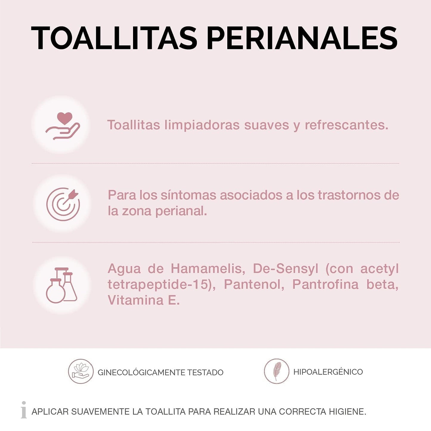 Lab - Perianal Wipes, Feuchte Reinigungstücher für die Perianalhygiene, Provitamin B5, feuchtigkeitsspendend, hypoallergen, frei von Parabenen und Alkohol, dermatologisch getestet - 15 Stück