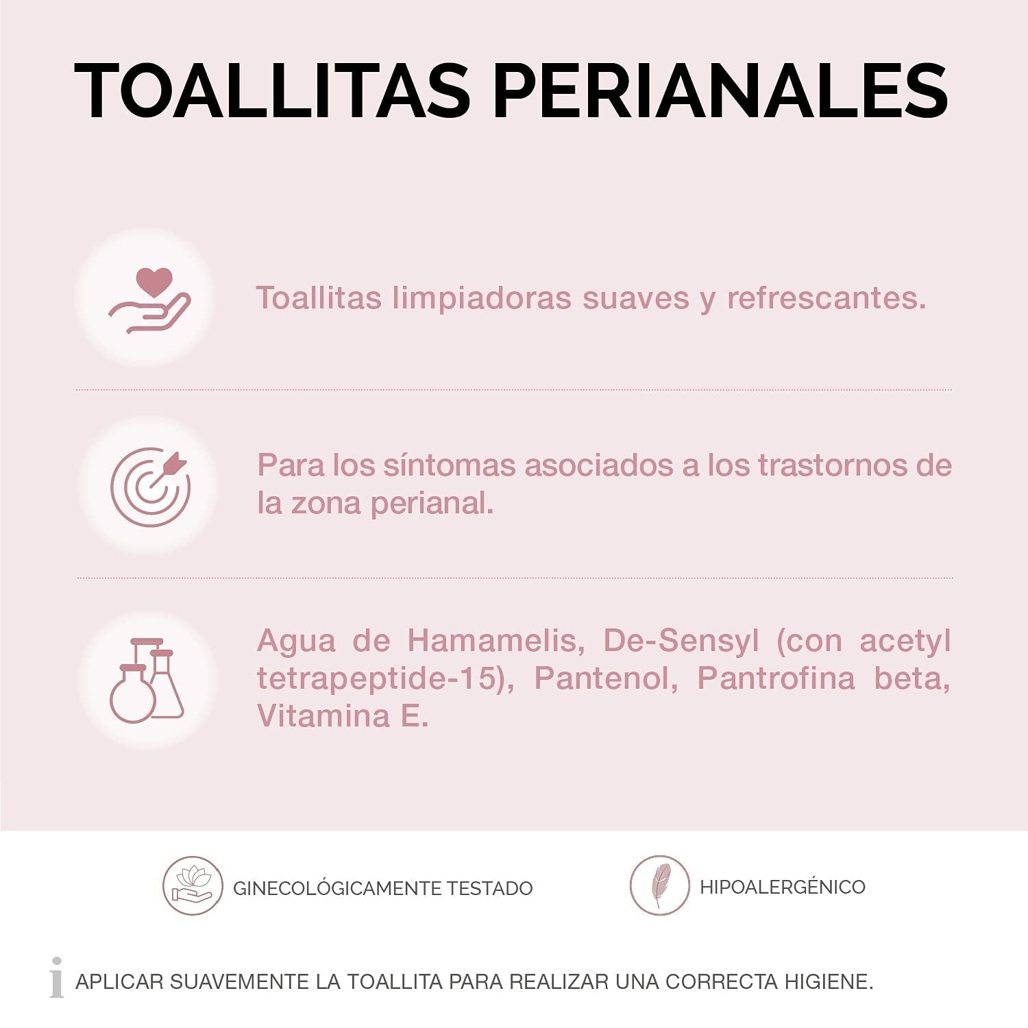 Lab - Perianal Wipes, Feuchte Reinigungstücher für die Perianalhygiene, Provitamin B5, feuchtigkeitsspendend, hypoallergen, frei von Parabenen und Alkohol, dermatologisch getestet - 15 Stück