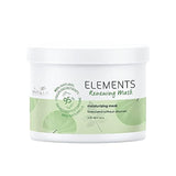 Wella Professionals Elements – natürliche Pflege für trockenes, strapaziertes Haar und empfindliche Kopfhaut – Leave-in-Conditioner, Maske und Spray mit Antioxidantien und Olivenessenz. Haarmaske Naty Shop Haarmaske 500 ml