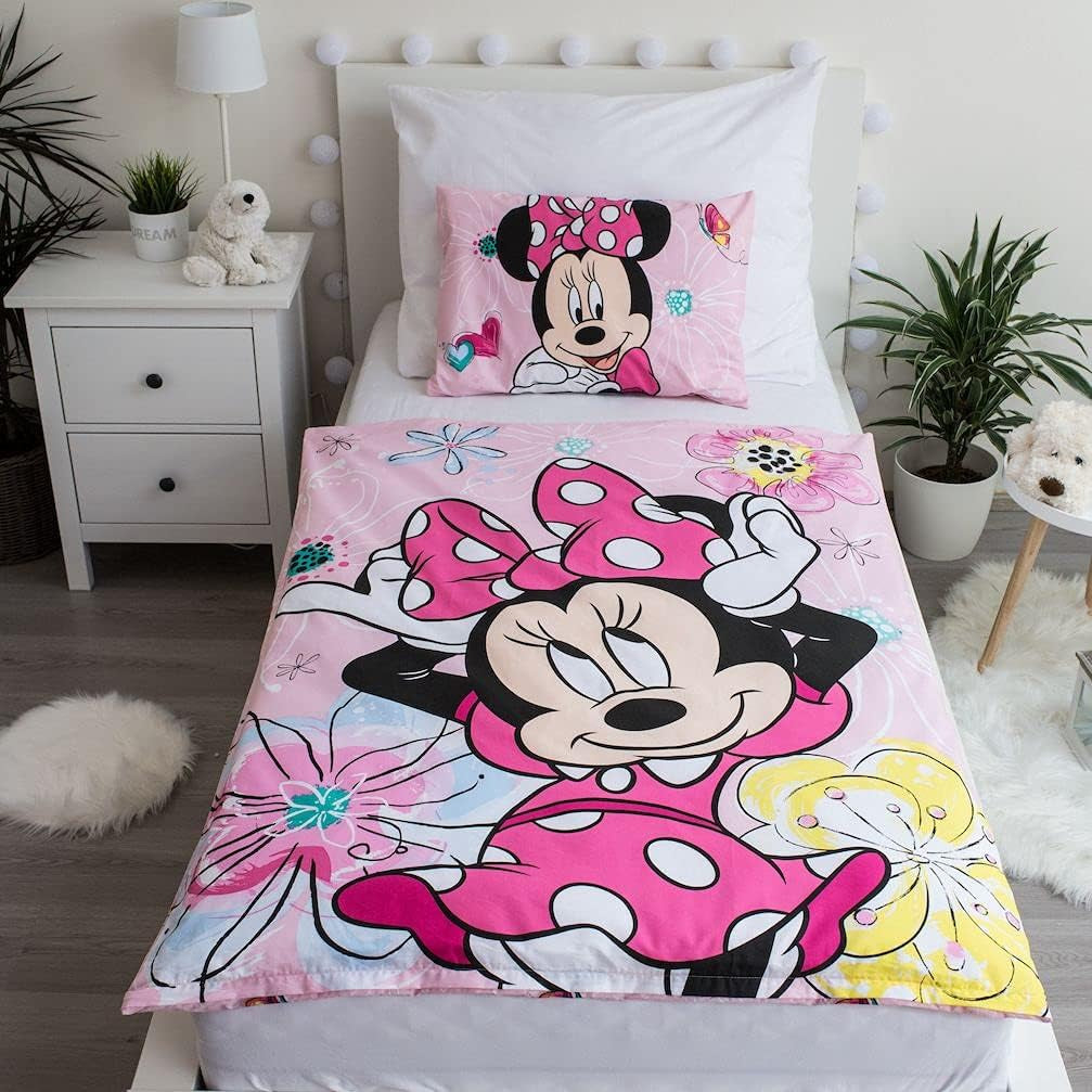 Minnie Mouse Kinderbettwäsche-Set, Baumwolle Bettwäsche – Kinder Naty Shop