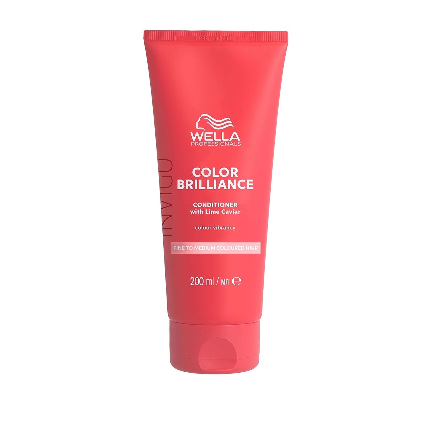 Wella Professionals Invigo Color Brilliance – Shampoo, Spülung und Farbschutzmaske für feines und dickes gefärbtes Haar – mit Vitamin E, Antioxidantien und niedrigem pH-Wert – glättende und pflegende Naty Shop Conditioner Haarmaske 200 ml