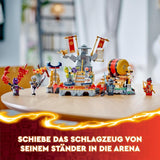 LEGO NINJAGO Tournament Arena Abenteuerspielzeug für Kinder Ninja-Spielset mit 6 Minifiguren Sammlung Bauset Geburtstagsgeschenk für 7-jährige Jungen und Mädchen 71818 Bausets Besuchen Sie den LEGO-Store