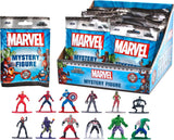 Jada Toys 253221016 – Marvel Nanofigures Blind Pack – Marvel-Sammelfiguren aus Metall im Blind Pack, 4 cm, ab 3 Jahren, zufällige Auswahl, schwarze Actionfiguren Naty Shop L