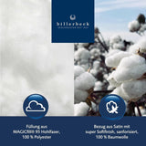 Billerbeck E22 Wash-Star UNO Steppdecke – Ganzjahresdecke – 135 x 200 cm – Fasersteppdecke – Magicfill® – Hohlfasern, 100 % Polyester – mit Eco Wash-Egg Steppdecken und Steppdecken Naty Shop