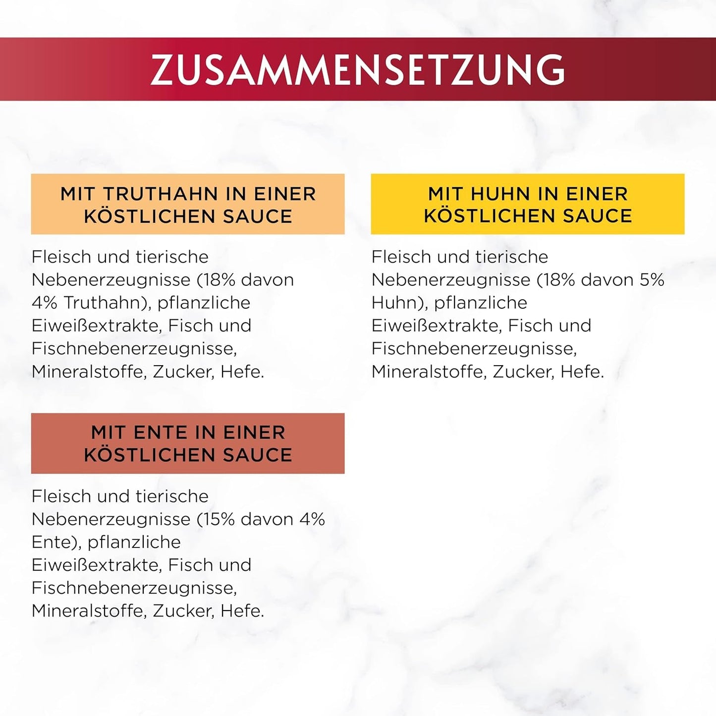 Gourmet Mon Petit Intense Nassfutter für Katzen, Geflügel-Sorte, 8er-Pack (8 x 6 Beutel à 50 g)